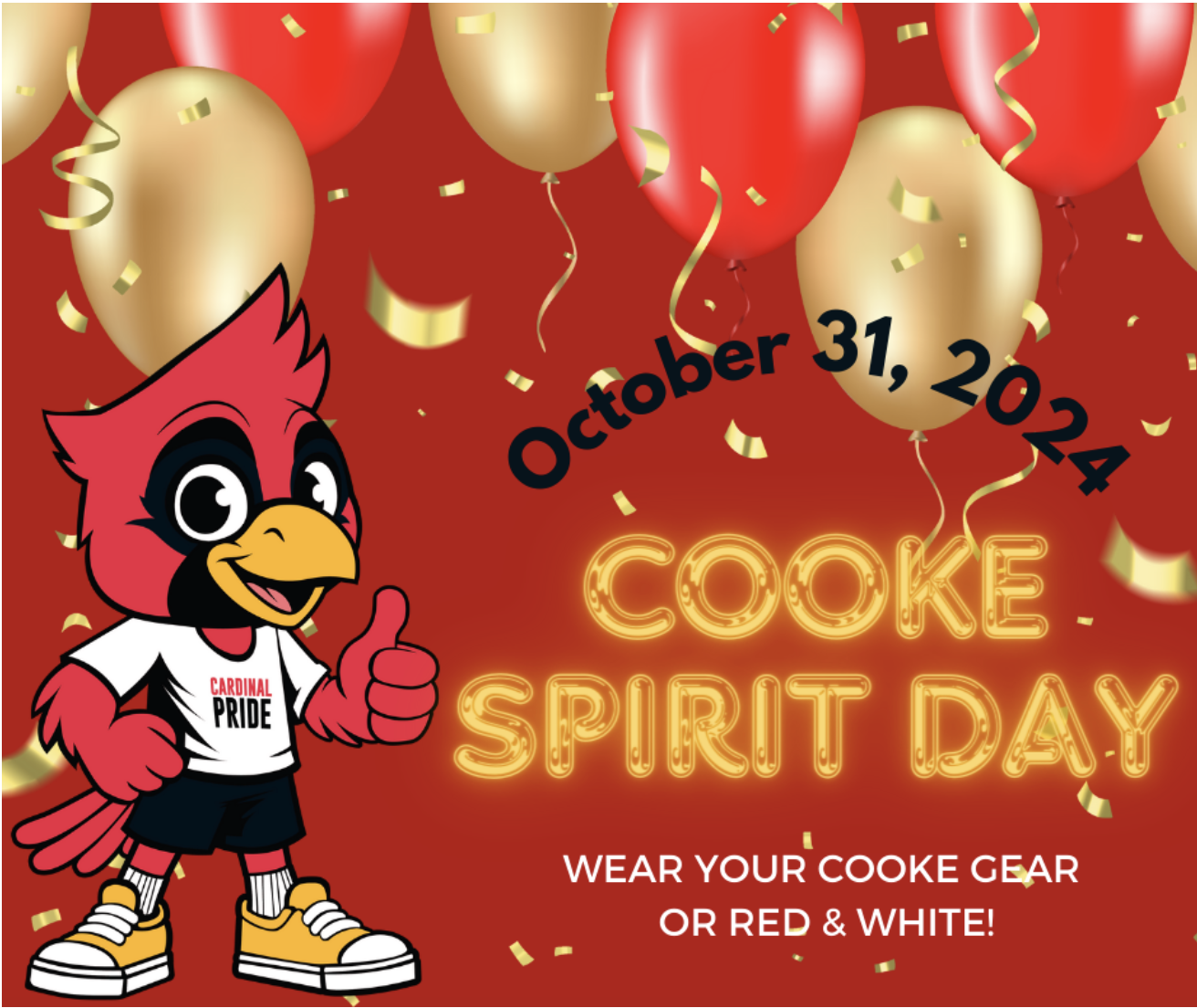  Cooke Spirit Day